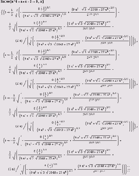    Mathematica 5
